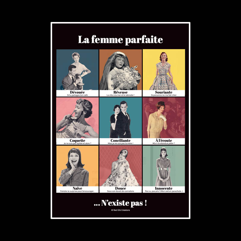 Affiche "La femme parfaite"